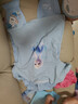 迪士尼女童短袖t恤夏天儿童精梳棉半袖打底衫小孩薄款上衣夏季宝宝童装 【花边款】蓝色 4060D 140cm 实拍图