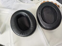 比博欧 适用漫步者W800BT PLUS W800BT W800X头戴式耳机海绵套耳罩耳机套耳套头梁垫横梁垫替换耳机配件 黑色耳机套【一对装，打孔款】 实拍图