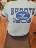 美津浓（MIZUNO）童装儿童短袖T恤夏季男女孩中大童学生纯棉运动上衣 湖蓝色 165cm（100-115斤） 晒单实拍图
