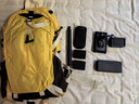 骆驼（CAMEL）【山栖】户外登山包男女徒步旅行大容量轻便背包双肩包  金菊黄 实拍图