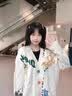 唐菓蜜连衣裙女2024春秋新款女装韩版学生时尚百搭甜美可爱减龄套装裙子 杏色上衣+杏色连衣裙 M【80-100斤】  实拍图