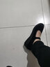 老北京布鞋女鞋中跟单鞋坡跟黑一代工装工作鞋黑色酒店护士舞蹈妈妈跳舞鞋 黑色 38 实拍图