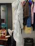 京东京造面包长款羽绒服运动户外冬加厚保暖外套男 青光灰 2XL 实拍图