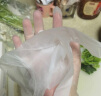 英科医疗一次性手套PVC透明手套餐饮实验室家务清洁用薄膜无粉防滑美容烘赔洗碗胶皮英科手套 100只/盒 S# 实拍图