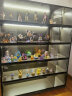 学生时代（SCHOOLDAYS） 手办柜展示柜盲盒柜展柜产品展示柜高达模型收藏柜玩具展示架 E0级生态板 B款4层【80*200cm】 免费上楼和安装+全套灯 实拍图