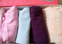 浪莎女士内裤女纯棉高腰大码收腹提臀透气内裤女全棉三角短裤 1658高腰混色 4条 L (建议2.1-2.2尺腰围) 实拍图