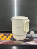 皆米便携式多功能烧水壶折叠烧水杯旅行电热水壶电煮锅小型泡面小电锅迷你宿舍学生宿舍出差恒温烧水壶 1.5L 奶油白【陶瓷油不沾内胆】送收纳袋 实拍图