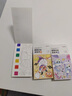 时光学 便携水彩涂色本儿童便签画画本绘本填色涂鸦水画幼儿水粉画 实拍图