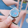 时刻美（skmei）手表女时尚防水少女腕表初中高中学生手表女考试学习礼物7062蓝 实拍图