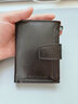 班亚奴（banyanu）2025新款女士钱包短款真皮精致高档零钱包女式时尚钱夹折叠皮夹薄 黑色-二.折款（防盗刷） 实拍图