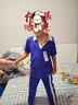 青青世界深圳校服小学生凉感透气柔软舒适运动服男女短裤夏长裤薄吸湿排汗 特版（短袖+秋裤）套装（男） 125 （码标130，实际大小125） 实拍图