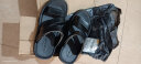 回力凉拖鞋男士凉鞋男夏季拖鞋两用休闲防水沙滩鞋男户外透气软底托鞋 黑色 39 实拍图