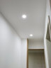 正泰（CHNT）LED筒灯客厅嵌入式天花灯铝材高显指电泳白4W正白光开孔7.5-8.5cm 实拍图