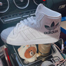 阿迪达斯（adidas）三叶草男鞋 2026夏季新款运动鞋防滑耐磨板鞋时尚潮流休闲鞋 白蓝/新到货/时尚/晒图退10/主推 39 实拍图