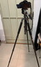 轻装时代Q868C碳纤维三脚架相机微单反轻便携专业稳定支架 佳能尼康摄影摄像手机拍视频户外旅行三角架云台 钛质灰【手柄云台】 实拍图