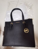 迈克.科尔斯（MICHAEL KORS）MK女包 奢侈品Charlotte托特包单肩包 黑色　35T0GCFT7L 晒单实拍图