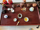 悟土 德国电木茶盘32支家用高端茶台排水式茶具托盘紫檀料100*60*5cm 实拍图