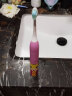 ApiYoo 艾优儿童电动牙刷6-12岁A7卡通外观小巧机身无线充电IPX7级防水 班尼鹿（粉） 儿童 实拍图