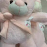麦布熊泰迪熊玩偶毛绒玩具女孩布娃娃公仔狗熊抱抱熊抱枕生日礼物 粉色兔毛熊 80cm 晒单实拍图