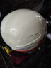 YEMA 3C认证359S电动摩托车头盔男女夏季防晒半盔安全帽新国标 卡其花+长茶 晒单实拍图