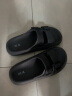 海澜之家（HLA）男鞋时尚透气户外休闲凉拖鞋舒适增高HAALXM2ACp0037 黑色41 实拍图