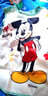 【单件】迪士尼（Disney）宝宝吃饭罩衣婴儿童冬饭兜幼儿罩衫围裙防水反穿衣长袖画画罩衣 【单件】短袖米奇罩衣 90码 实拍图