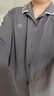 蕉内【周冬雨同款】301H睡衣男女士纯棉情侣家居服套装吸湿速干春夏季 【男士】彦灰 3XL 实拍图