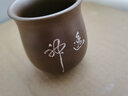 坭兴六堡广西钦州坭兴陶茶杯钻石杯喝茶杯陶瓷杯手工品茗杯主人杯竹节杯 神逸高杯 实拍图