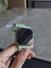 儿童电子手表只看时间女孩女童小学生女生款初中防水防摔简约可爱 006绿色[送礼盒+电池+潮牌手链] 实拍图