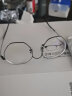 依视路（ESSILOR） 【配镜套餐】眼镜新款男女眼镜框 商务时尚多款可选配光学镜 全框-T004-黑色 镜框+钻晶A4 1.60依视路非球面镜片 实拍图