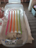 INTEX 58802充气扶手靠背浮排水上休闲冲浪浮排儿童玩具 蓝银随机发 实拍图