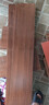 蔓斯菲尔（MSFE） 书架落地书柜客厅置物架办公室隔断柜靠墙家用收纳柜子储物柜 推荐【加固款】胡桃色62*181cm 实拍图