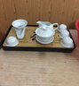 陶瓷功夫茶具套装家用白瓷泡茶器办公室会客青花茶壶盖碗茶杯整套冲茶器 12头功夫茶具【金茶圣】 实拍图