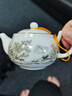 恒古（Heregur）青花陶瓷小号茶壶潮汕功夫茶具茶道配件茶器泡茶壶小容量家用单壶 雪景（160mL）小茶壶160ml 实拍图