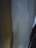 卡帝乐鳄鱼衬衫男秋季纯色休闲长袖衬衫商务百搭白衬衣男 黑色 2XL 实拍图