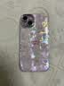 鉴百伊 粉色花朵蝴蝶结兔子适用苹果15promax手机壳iphone14pro全包13小众12可爱女 贝壳纹-满屏粉花朵兔子 iPhone 15 实拍图