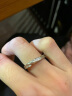 卡蒂罗（KADER）共渡爱河情侣戒指925银求婚表白对戒520情人节礼物送女友 晒单实拍图