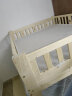 莱客轩（LAIKEXUAN）儿童上下床双层实木高低子母床梯柜款上铺1.6米下铺1.8米 实拍图