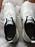 GENAI真皮运动休闲皮鞋男士商务休闲鞋男透气中年爸爸平底豆豆鞋子男鞋 白色 真牛皮 小白鞋 四季新款 38码 (240mm) 实拍图