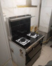 力巨人MINI集成灶 一体灶侧吸下排 油烟机燃气灶保洁柜套装 置物台 小户型75厘米 黑色 桶装液化气 实拍图