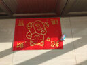 欧玛丽家大门口地垫欢迎光临入户门进门加厚防滑垫定制门厅蹭脚门外毯垫子 大红招财猫纳福 50*70cm 特厚款 实拍图