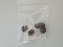 JZEPHF 耳机套入耳式耳机硅胶套塞套耳塞适用于三星小米索尼vivo华为漫步者魅族耳套配件蓝牙通用耳帽 灰透红色 大号3对 实拍图