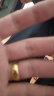 卡地金黄金戒指 光面戒指天元光面戒指男女款 实心款 10.60克 宽约5.5毫米 晒单实拍图