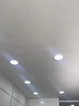 梵耀超薄筒灯led嵌入式面板灯开孔可调节射灯方形圆形客厅玄关吊顶灯 圆形15W【开孔5-16cm】 白光6000K 实拍图