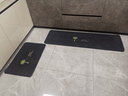 ACEBON入户门地垫进门门口门垫家用吸水防滑脚垫可裁剪垫子耐脏厨房垫 灰色幸运树 50*80+50*160cm套装 实拍图