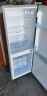 奥克斯（AUX）冰箱 双门两门冰箱 家用宿舍出租房必备 节能低噪中小型电冰箱  BCD146K176L 银色 实拍图