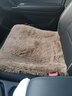 小喜鹊（Magpie）冬季汽车坐垫毛绒加厚短毛绒件套羊毛单片靠背座垫保暖后排车垫 全车3件套（豆沙色） 实拍图