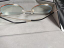 明月镜片 眼镜近视女修颜时尚钛架配镜防蓝光护目高清定制眼镜框36055 镜框+1.67明月防蓝光镜片 实拍图