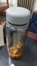 富光太空杯茶杯水杯可爱ins风便携创意大容量杯子耐摔夏天简约塑料杯 （常规型）太空灰 600ml 1个 实拍图