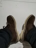 回力男鞋马丁靴男靴高帮工装鞋子耐磨大黄靴子雪地靴冬季加绒保暖棉鞋 棕色3149(冬季加绒) 42 实拍图